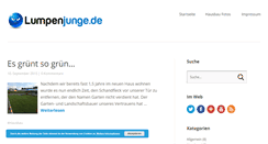 Desktop Screenshot of lumpenjunge.de